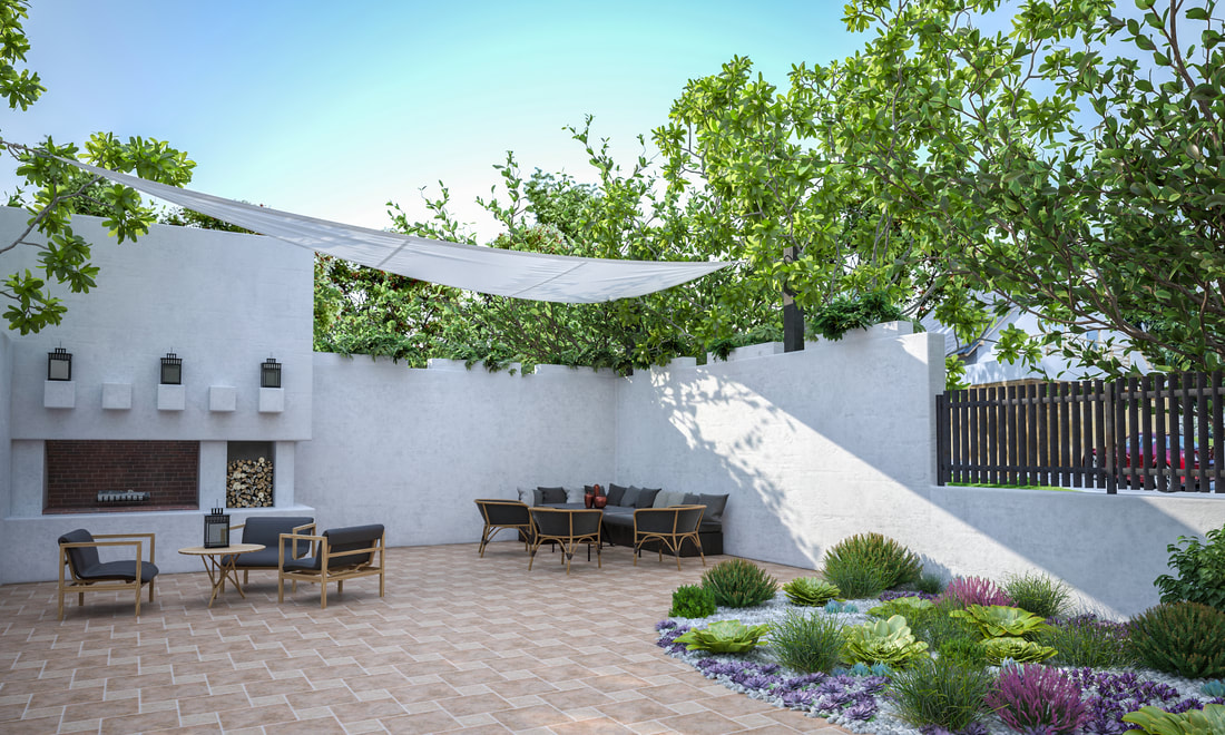 Stamped patio in Arizona